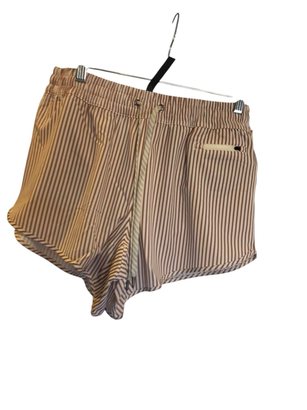NWT Vuori clementine shorts COVE STRIPE HICKORY Size S